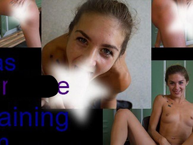 Fast erwischt im Fitness Studio