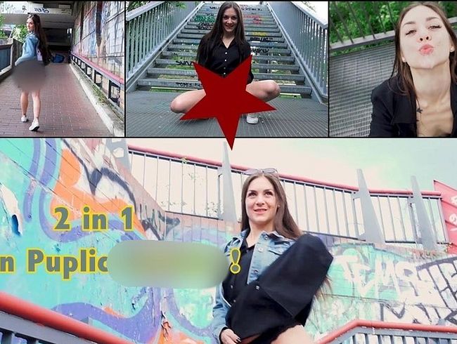Mein feuchter Puplic Quickie 2in1
